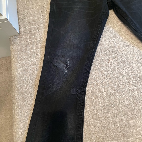 Slightly worn Rock Revival 33x30 black jeans - Picture 3 of 4